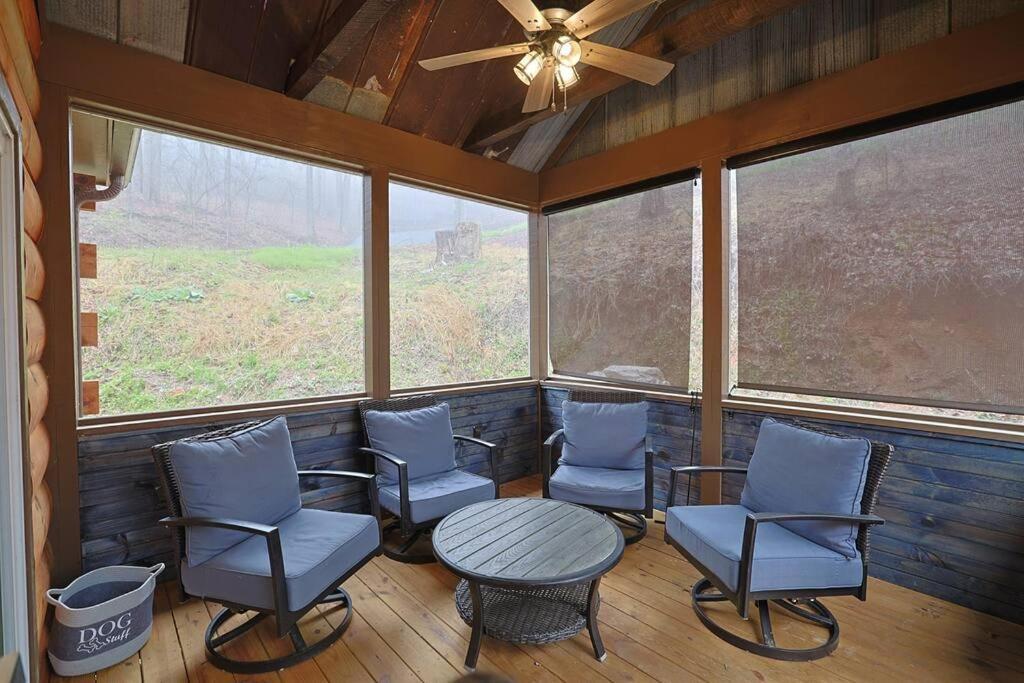 Rustic Modern Cabin With Hot Tub Near Rafting And Great Smokey Mountains Bryson City Exteriér fotografie