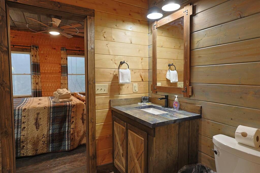 Rustic Modern Cabin With Hot Tub Near Rafting And Great Smokey Mountains Bryson City Exteriér fotografie