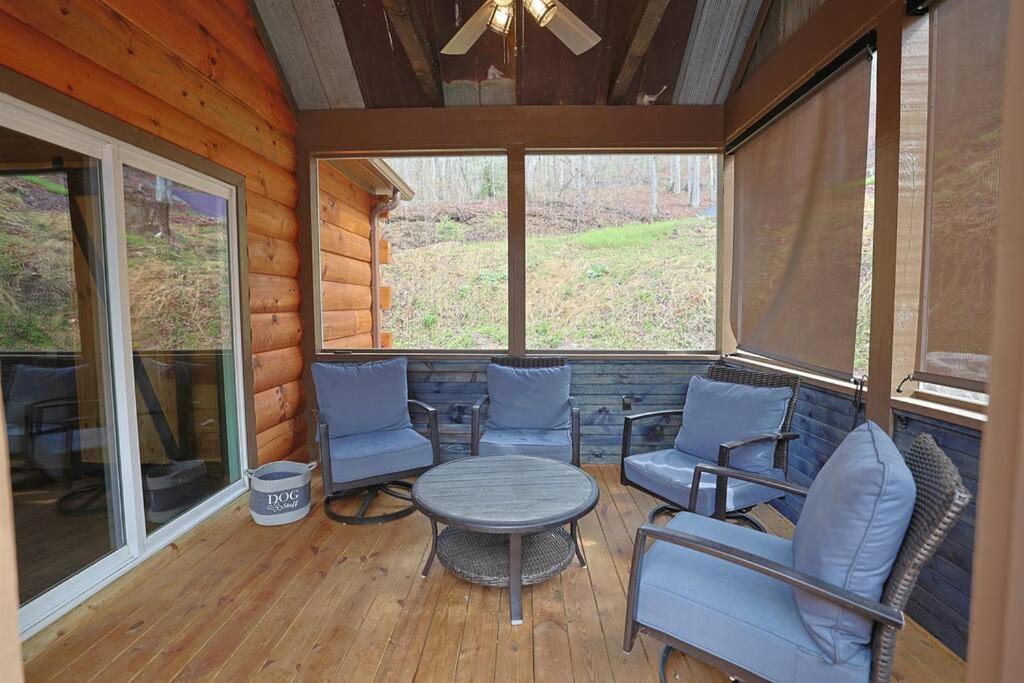 Rustic Modern Cabin With Hot Tub Near Rafting And Great Smokey Mountains Bryson City Exteriér fotografie